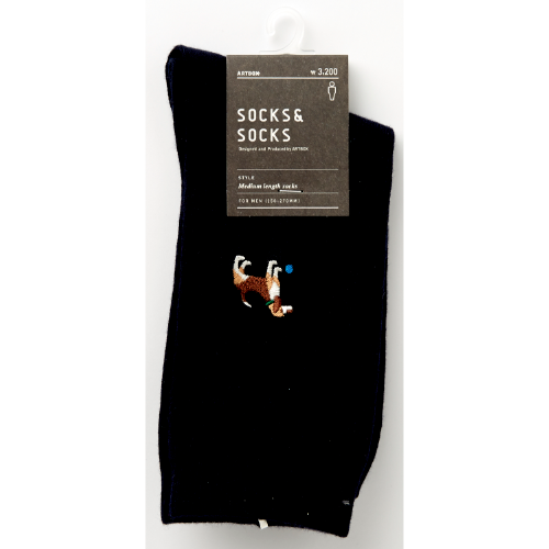 [Artbox] Medium Length Socks for Men 250-270mm