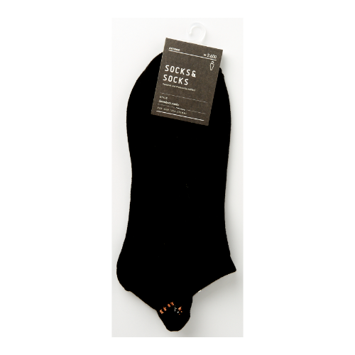 [Artbox] Sneakers Socks for Men 250 - 270mm Black Dobermann