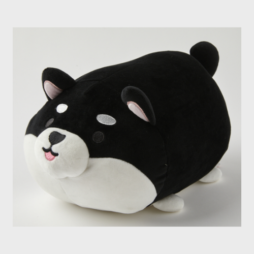 [Artbox] Cushion Large - Black Shiba