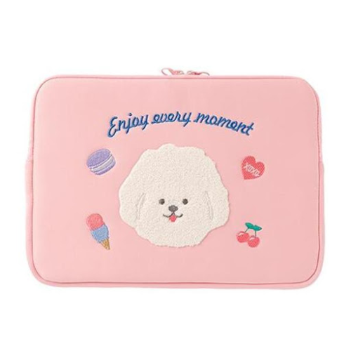 [Artbox] Laptop Pouch 13" (Pink Bichon)