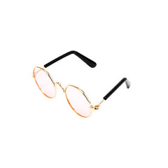 [Artbox] Pet Sunglasses (Round Pink)