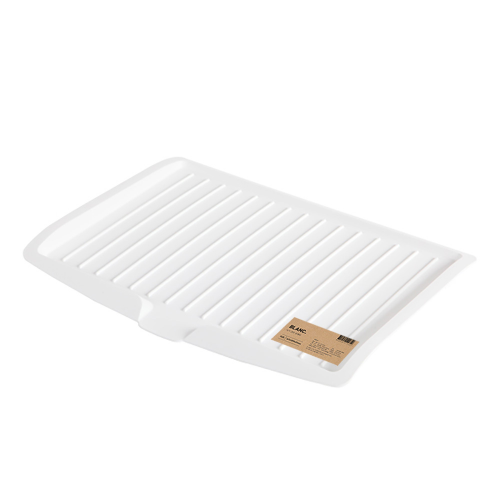 [Blanc] Dish Drying Tray White 447 x 309 x 33mm
