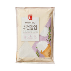 [Choice L] Natural Salt 3kg - 5EA/CTN