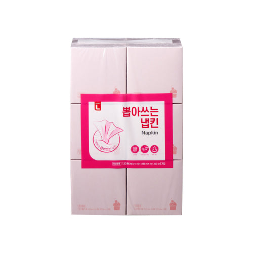 [Choice L] Napkins 120pcs x 6pack