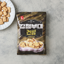 [Choice L x The Iron Squad] Korean Snack - Hardtack Wheat Biscuits 240g - 30EA/CTN