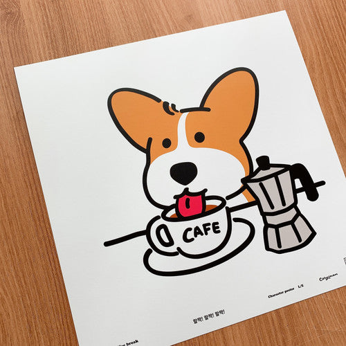 [Corgiman] Poster - Walljack