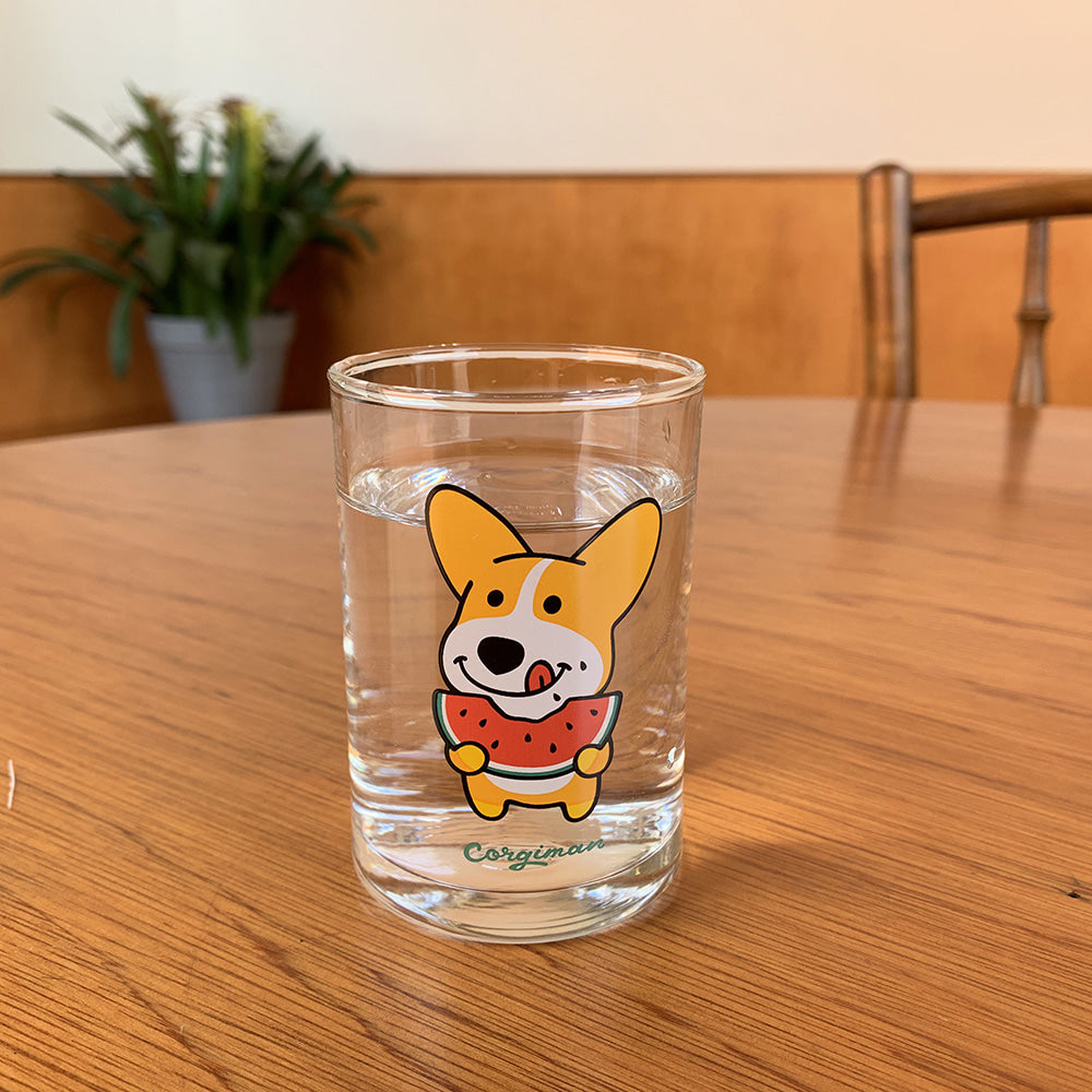 [Corgiman] Glass Cup