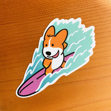 [Corgiman] Sticker - Surfing