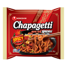 [Nongshim] Spicy (Sachun) Chapagetti Chajangmyun (Multi) 137g x 5pack - 8EA/CTN