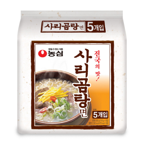 [Nongshim] Sarigomtang (Multi) 110g x 5pack - 8EA/CTN