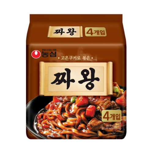 [Nongshim] Zha Wang (Multi) 134g x 4pack - 8EA/CTN