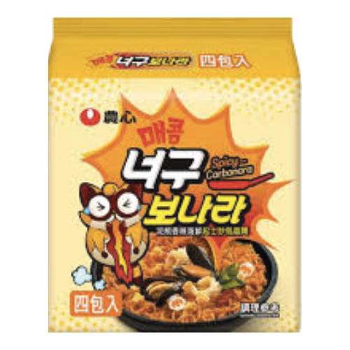 [Nongshim] Neogubonara (Multi) 134g x 4pack - 8EA/CTN