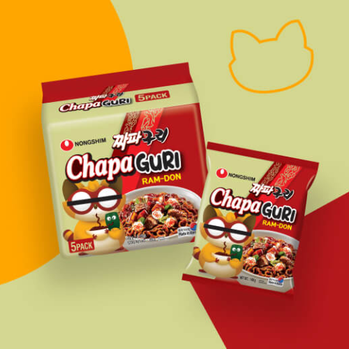 [Nongshim] Chapaguri (Multi) 140g x 5pack - 8EA/CTN