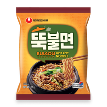 [Nongshim] Bulgogi Flavour Hot Pot Noodle (Multi) 115g x 4pack - 8EA/CTN
