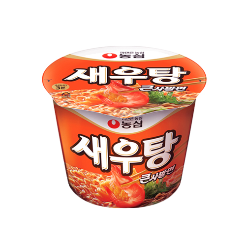 [Nongshim] Big Bowl Noodle Shrimp 115g - 16EA/CTN