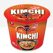 [Nongshim] Shin Big Bowl Noodle Kimchi 112g - 16EA/CTN