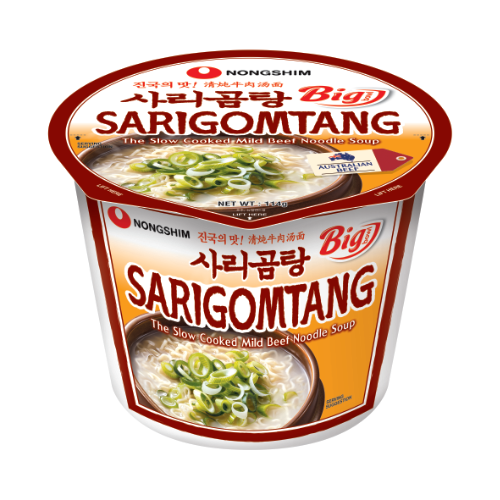 [Nongshim] Sarigomtang Big Bowl Noodle 114g - 16EA/CTN