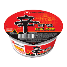 [Nongshim] Shin Bowl Noodle Soup 86g - 6EA/CTN