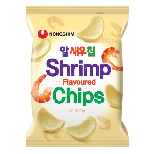 [Nongshim] Shrimp Meat Chips 75g - 20EA/CTN