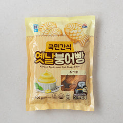 [Daerim] Traditional Fish Shaped Bun with Custard 500g - 15EA/CTN