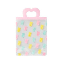 [Artbox] Handle Zipper Bag - Jelly Heart Print