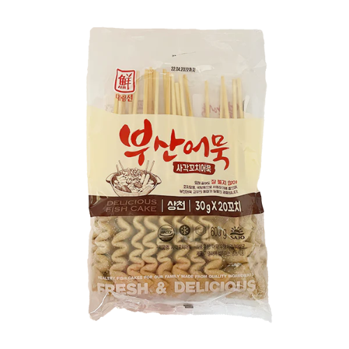 [Daerim] Busan Sangcheon Skewered Fish Cake 600g - 10EA/CTN