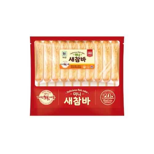 [Daerim] Fried Fish Cake Minibar 520g - 10EA/CTN