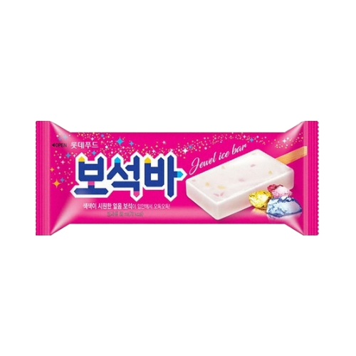 [Lotte] Cider & Yogurt Flavoured Ice Bar 80ml x 6pcs - 6EA/CTN