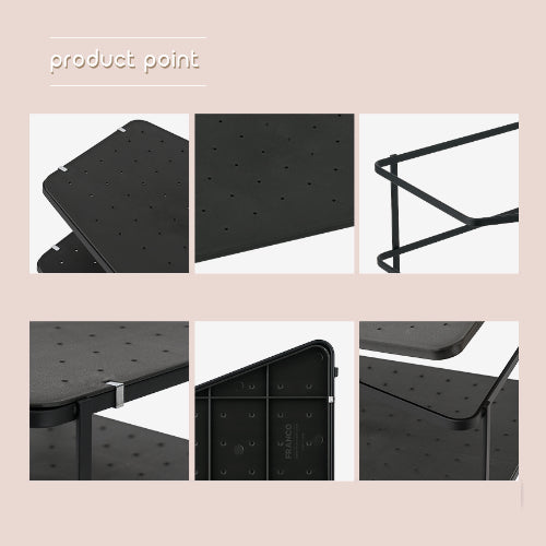 [Franco] Corner Rack (Black)