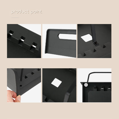 [Franco] Multi-Frying Pan Cleanup Table (Black)