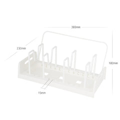 [Franco] Multi-Frying Pan Cleanup Table (White) - 10EA/CTN