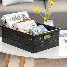 [Franco] Cube Basket Large (Black)