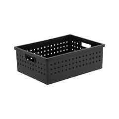 [Franco] Cube Basket Large (Black)