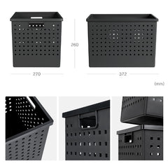 [Franco] Cube Basket Extra Large (Black)