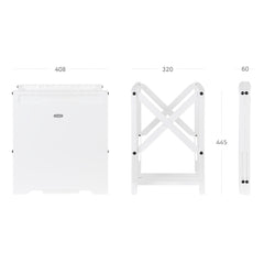 [Franco] Folding Detached Box 45L (White)