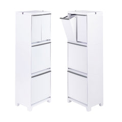 [Franco] Stand Separation Collection Box 3rd Stage Twin Type 60L (White)