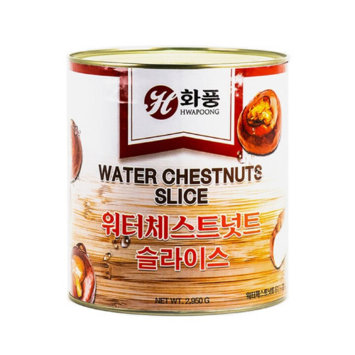 [Hwapoong] Water Chestnuts Slice 2.95kg - 6EA/CTN