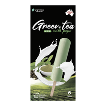 [Icetoto] Green Tea Milk Pops 65ml x 6pcs - 8EA/CTN