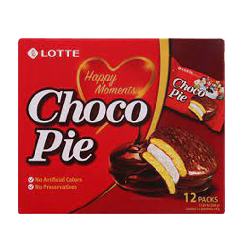 [Lotte] Choco Pie Original 28g x 12pack - 8EA/CTN