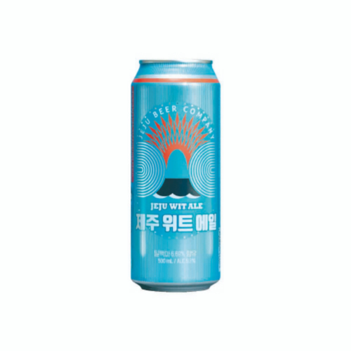 [Jeju Beer] JEJU WIT ALE 5.3% 500ml Can - 24EA/CTN