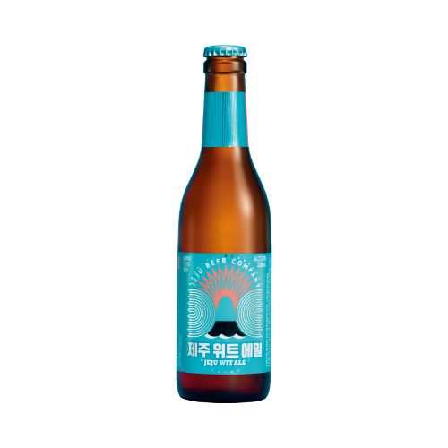 [Jeju Beer] JEJU WIT ALE 5.3% 330ml Bottle - 24EA/CTN