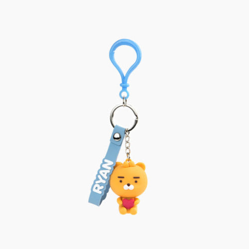 [Kakao Friends] Little Friends Initial Silicon Key Ring (Little Ryan)