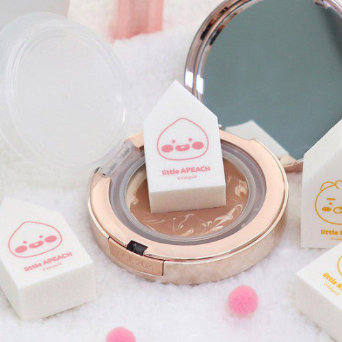 [Kakao Friends] Little Friends Sculpture Sponge Puff (Little Apeach)