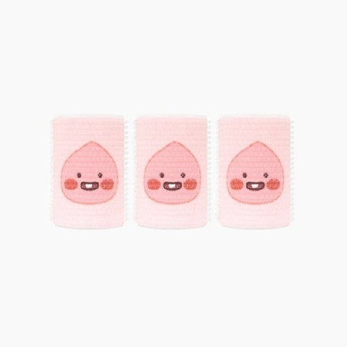 [Kakao Friends] Little Friends Hair Roll Set 3pcs (Little Apeach)