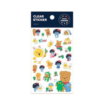 [Kakao Friends] Little Friends Transparent Sticker (B)