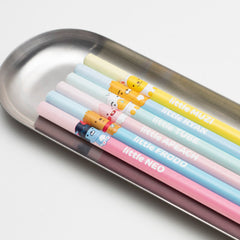 [Kakao Friends] Little Friends Pencil Set 4pcs (Little Apeach & Little Tube)