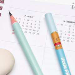 [Kakao Friends] Little Friends Pencil Set 4pcs (Little Apeach & Little Tube)