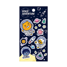 [Kakao Friends] Space Adventure Hologram Sticker (Ryan & Tube)