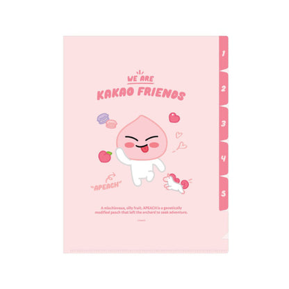 [Kakao Friends] 5 Pocket File (Apeach)