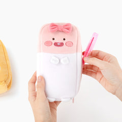 [Kakao Friends] Little Friends Vertical Doll Pencil Case (Little Apeach)